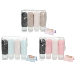 PEACH BEAUTY SET BOTELLAS VIAJE