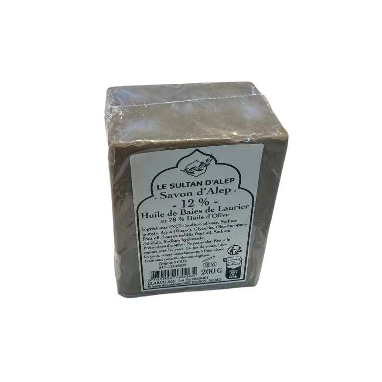 LE SULTAN D'ALEP JABON ALEPO 200GR