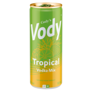 VODY TROPICAL VODKA MIX 18% 25CL