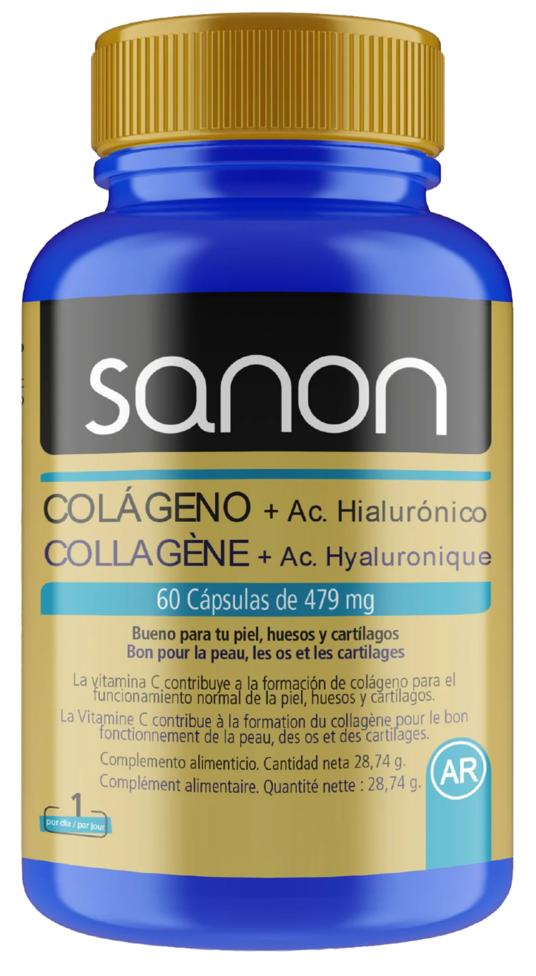 SANON COLAGENO ACIDO HIALUR 60CAP 32,2G