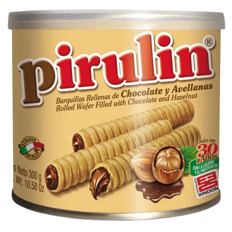 PIRULIN CHOCOLATE & AVELLANA LATA 300G