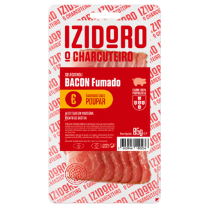IZIDORO BACON FUMADO FATIADO 85G