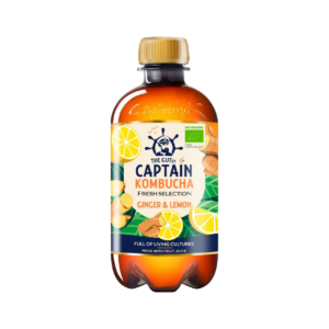THE GUTSY CAPTAIN KOMBUCHA CON JENGIBRE Y LIMÓN 400 ML