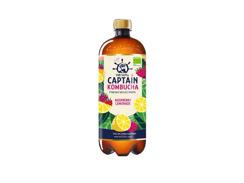 THE GUTSY CAPTAIN KOMBUCHA FRAMBUESA Y L