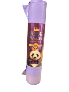 KING SACK SACO DO LIXO ROXO PERFUMADO 50L 1UN