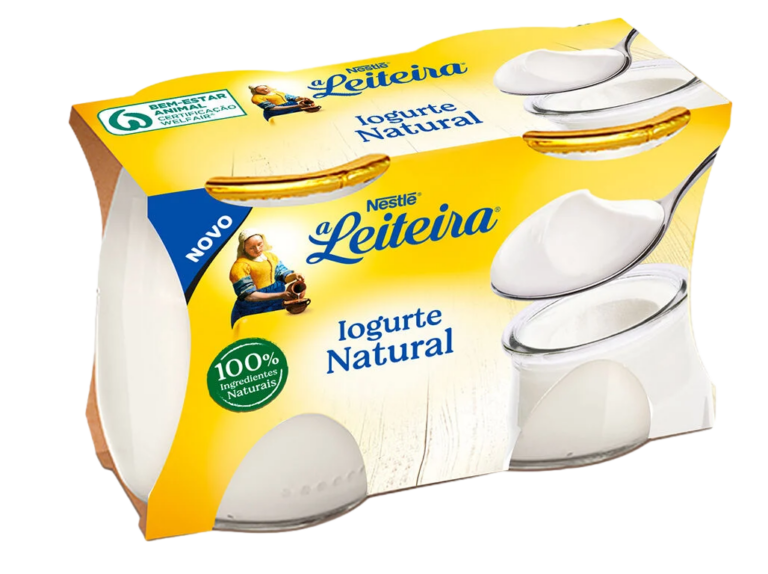 A LEITEIRA IOGURTE NATURAL 2X125G