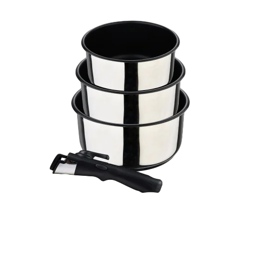 BERGNER SET 3 CAZOS 16/18/20 MANGO DESMO