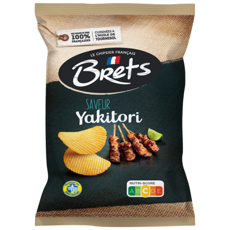 BRETS CHIPS YAKITORI 125G