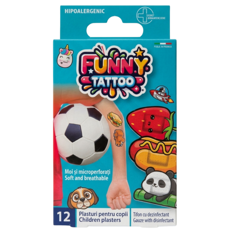 FUNNY TATTO TATOUAGES ENFANTS 12U