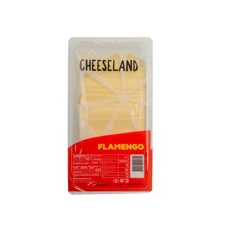 CHEESELAND QUEIJO FLAMENGO FATIADO 150G