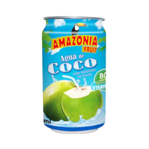AMAZONIA JUGO DE COCO CON PULPA 330ML