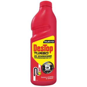DESTOP GEL NETTOYANT TURBO 5 MIN 1L