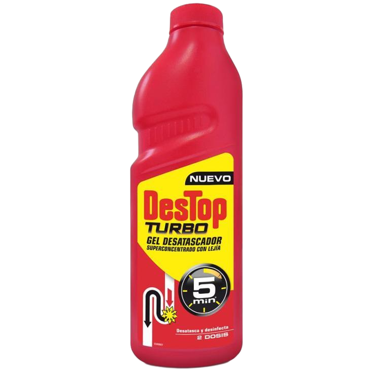DESTOP GEL NETTOYANT TURBO 5 MIN 1L