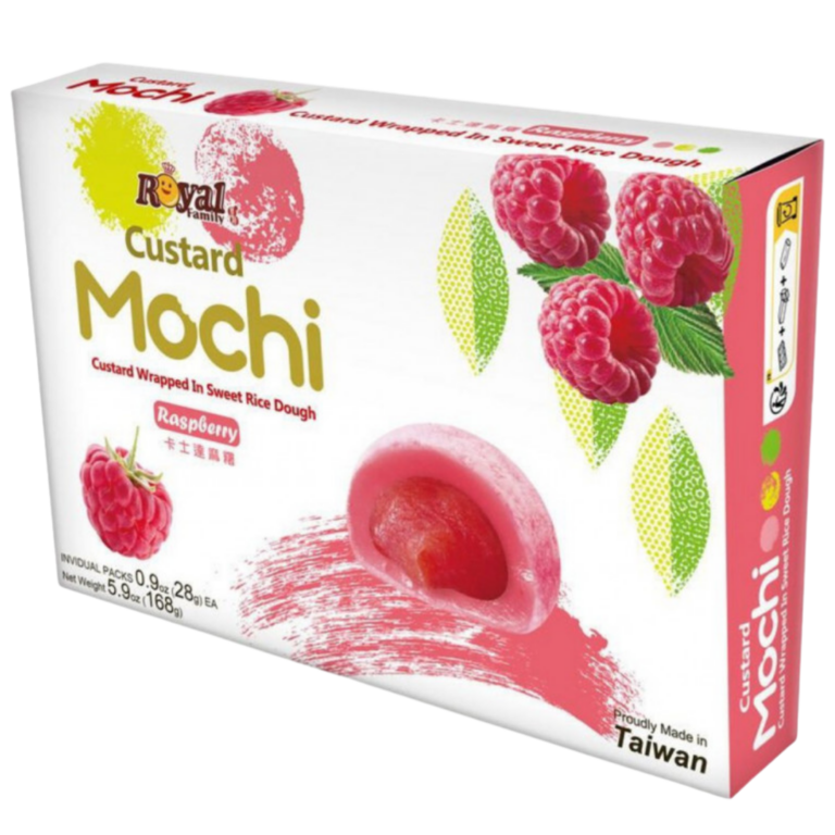 ROYAL FAMILY MOCHI FRAMBOISE 168G
