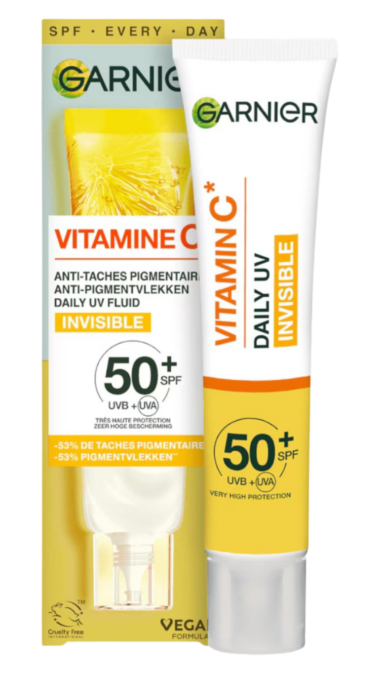 GARNIER FLUIDO GLOW VITA C SPF50+ 40ML