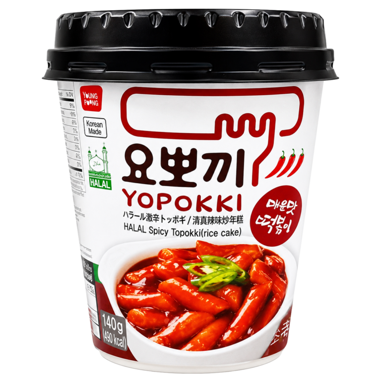 YOPOKKI TTEOKBOKKI BOLOS DE ARROZ PICANTE 140G