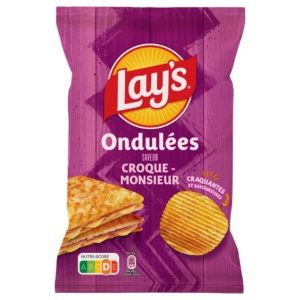 LAYS CHIPS SAVEUR CROQUE MONSIEUR 120G