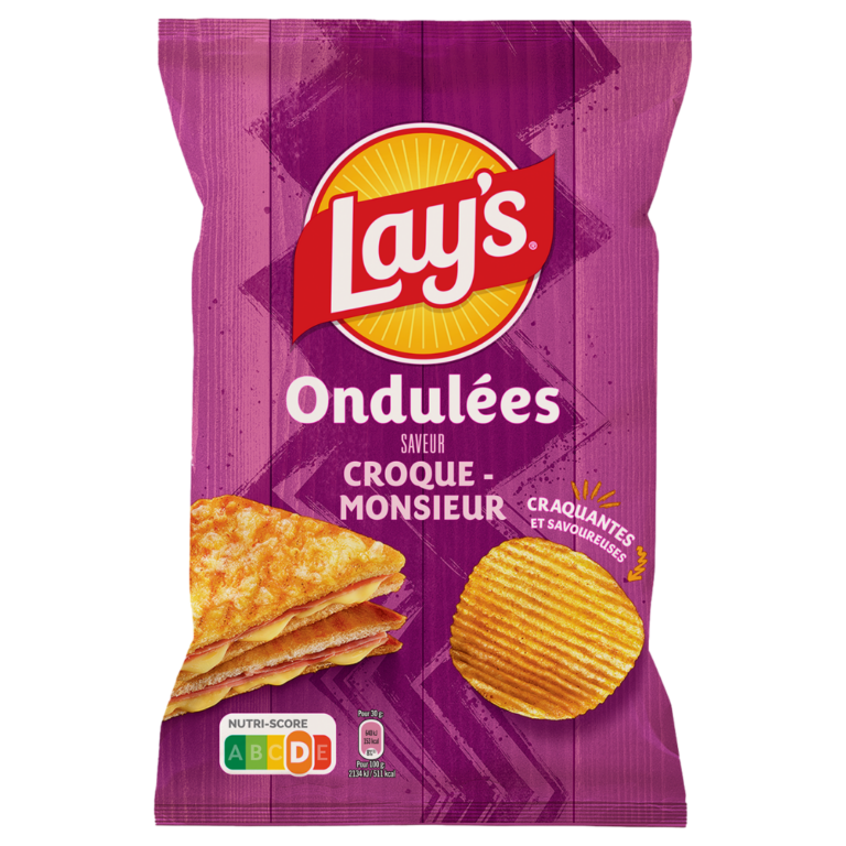 LAYS CHIPS SAVEUR CROQUE MONSIEUR 120G