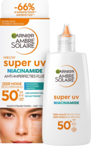 AMBRE SOLAIRE PROTECTOS SOLAR FACIAL UV NIACINAMIDE SPF 50+ 40ML