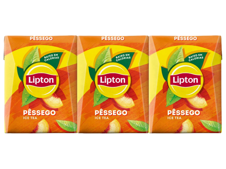 LIPTON CHÁ FRIO DE PÊSSEGO 3X200ML