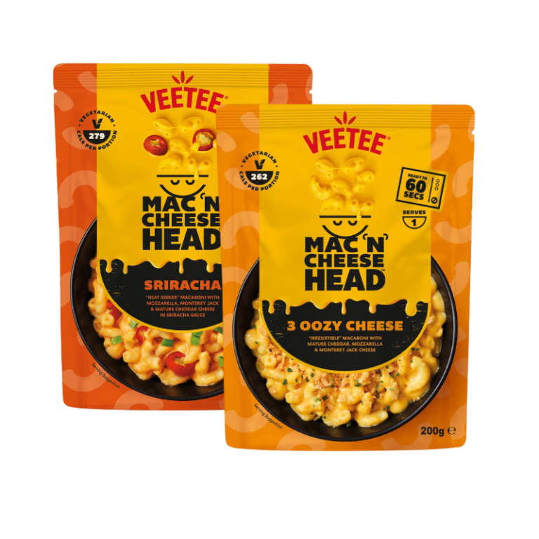 VEETEE MAC & CHEESE SIRRIACHA / 3 QUEIJOS 200G