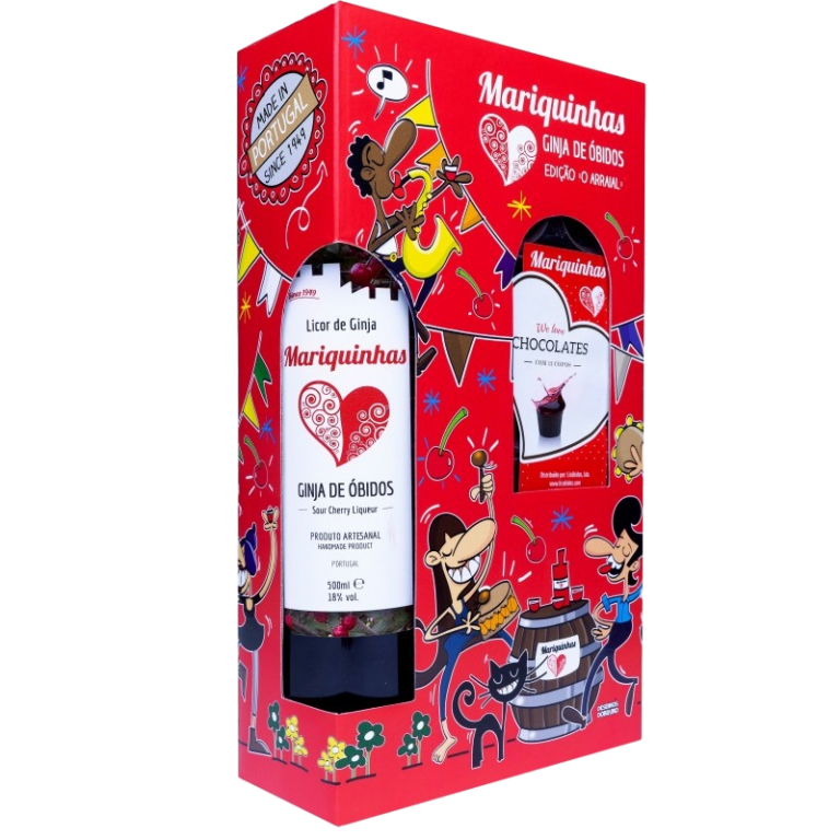 MARIQUINHAS LICOR DE GINJA 50CL