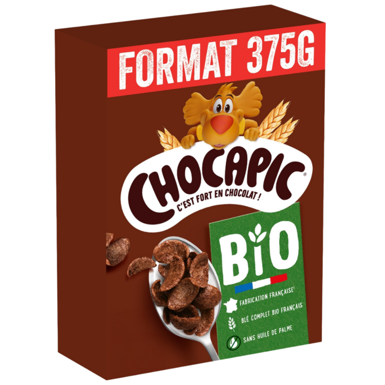 CHOCAPIC BIO CÉRÉALES 375G