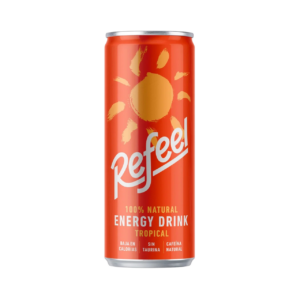 REFEEL TROPICAL ENERGY DRINK 100% NATURAL 330ML