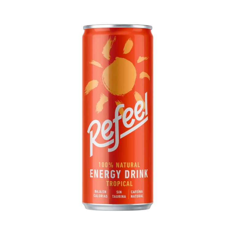 REFEEL TROPICAL ENERGY DRINK 100% NATURAL 330ML