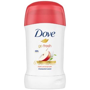 DOVE DESODORIZANTE STICK GO FRESH DE TORONJA E MAÇÃ 40ML