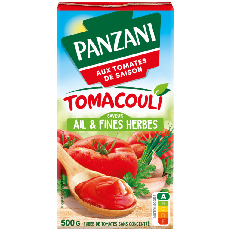 PANZANI TOMACOULI AIL ET FINES HERBES 500G
