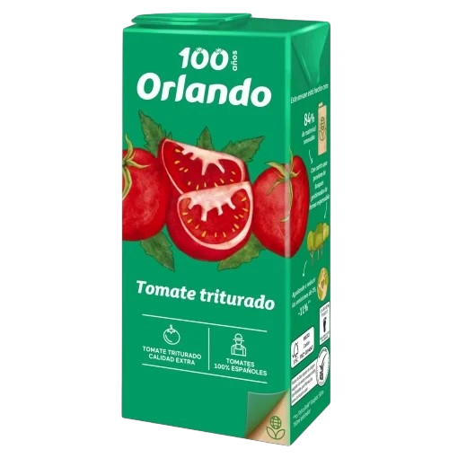 ORLANDO TOMATE TRITURADO 800G
