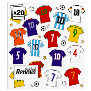 RENOVA SERVILLETAS MUNDIAL FÚTBOL 33X33 20UDS