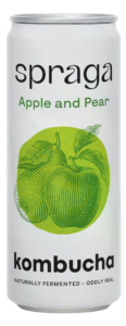 SPRAGA KOMBUCHA MAÇÃ E PERA 330ML