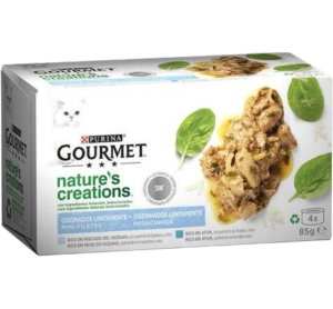 PURINA GOURMET NATURES CREATIONS FRANGO 4X85G