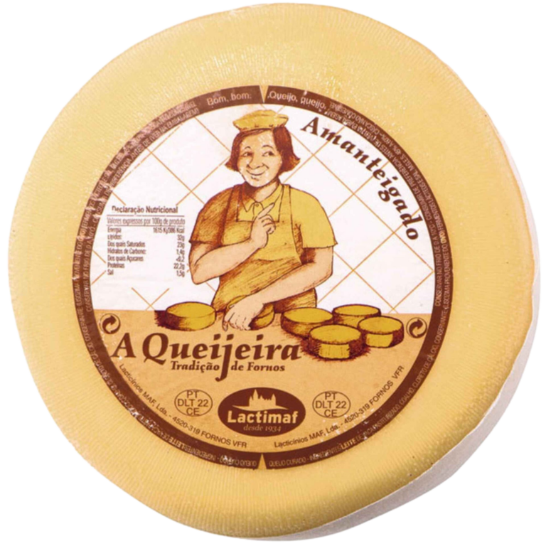 A QUEIJEIRA QUEIJO AMANTEIGADO 625G