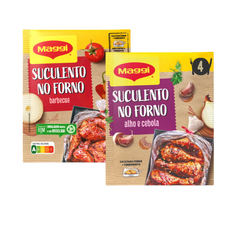 MAGGI SUCULENTO FORNO BBQ 32G / ALHO 30G