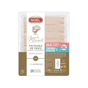 NOEL PECHUGA PAVO BAJO SAL Y GRASA 170G
