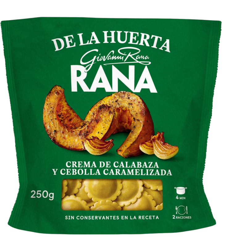 RANA RAVIOLI CALABAZA Y CEBOLLA CARAMELIZADA 250G