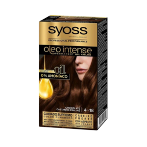 SYOSS PROFESIONAL OLEO INTENSE TINTE 4.18 CHOCOLATE