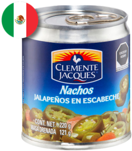 CLEMENTE JACKES JALAPEÑOS EM RODELAS