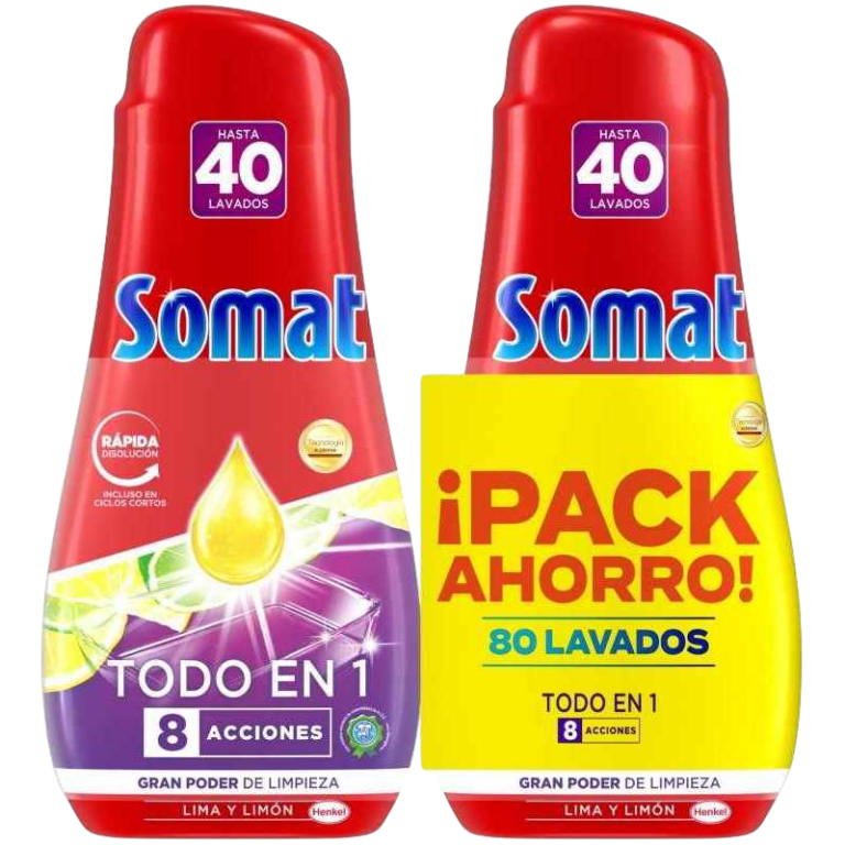 SOMAT MAQ GEL TODO EN 1 2X40D