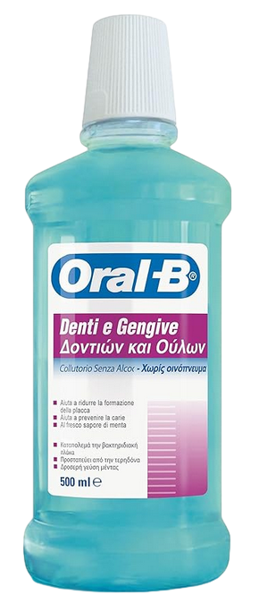 ORAL-B ENJUAGUE DIENTES Y ENCIAS 500ML