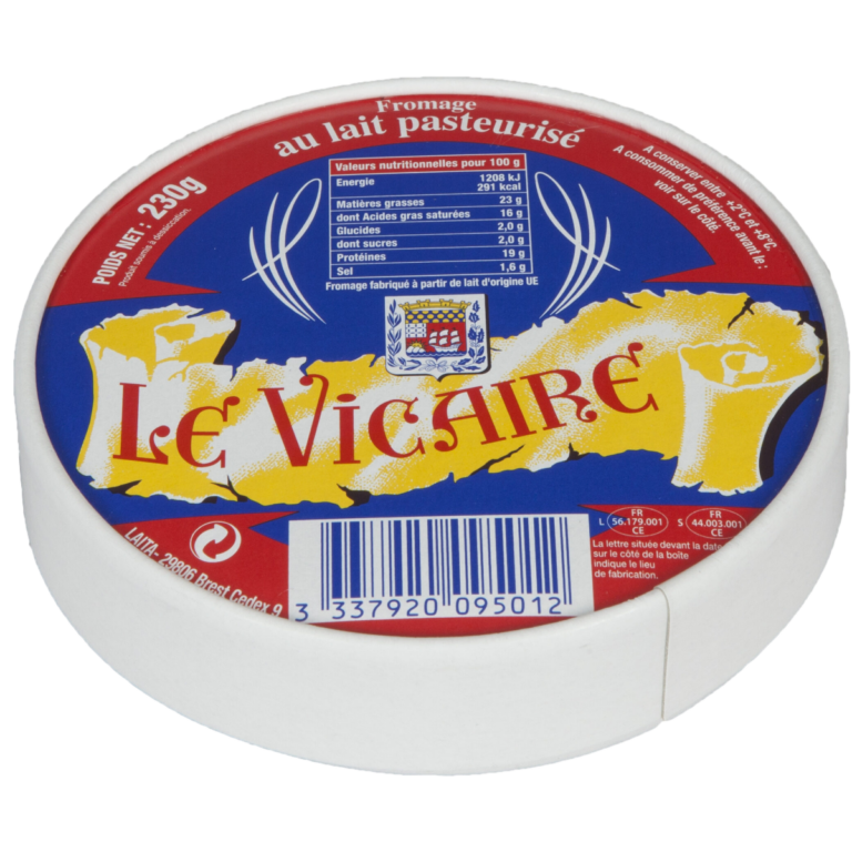 LE VICAIRE CAMEMBERT 230G