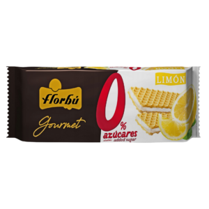FLORBU WAFER LIMÓN 0% AZÚCAR 150G