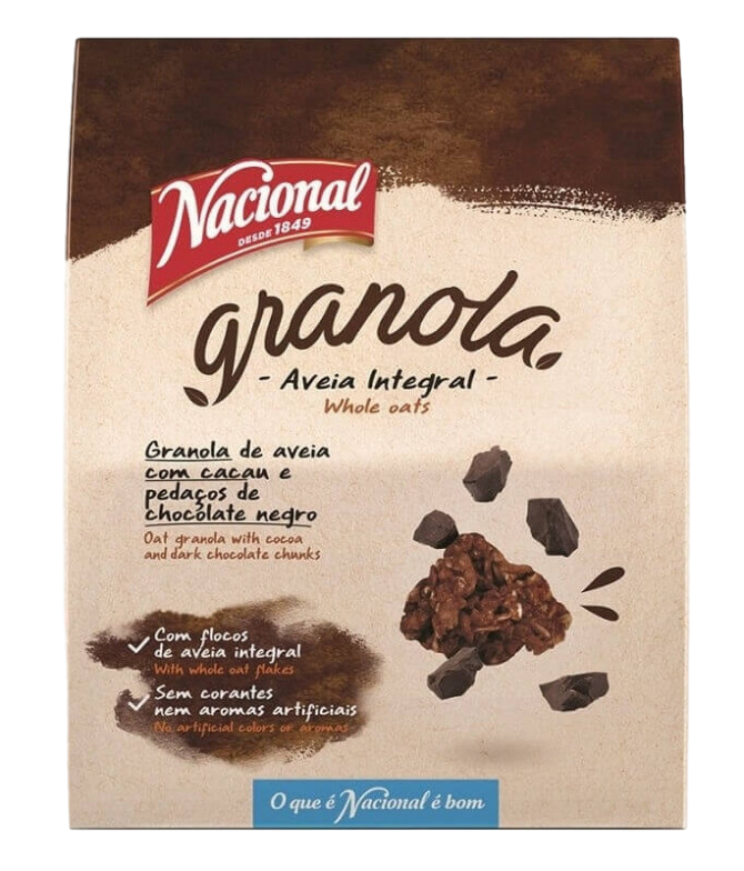 NACIONAL GRANOLA DE AVEIA COM MEL 300G