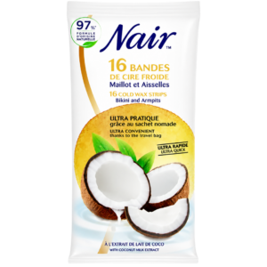 NAIR BANDES ÉPILATION BIKINI AISSELLES 16U