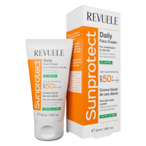 REVUELE PROTETOR FACIAL PELE OLEOSA SPF50+ 50ML