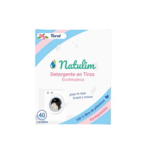 NATULIM DETERGENTE EN TIRAS FLORAL 40