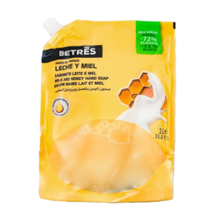 BETRES SABONETE LEITE E MEL ECO PACK 1L